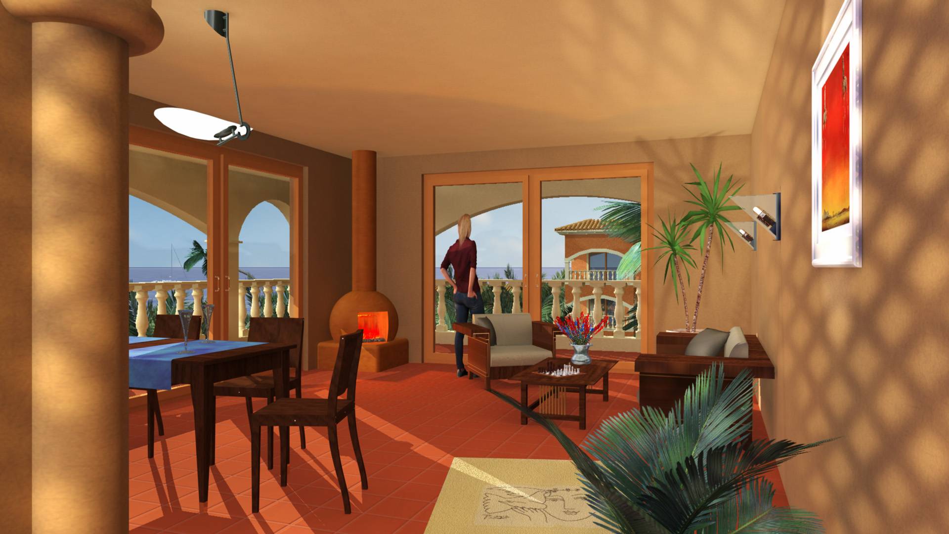 Visualisierung Appartement