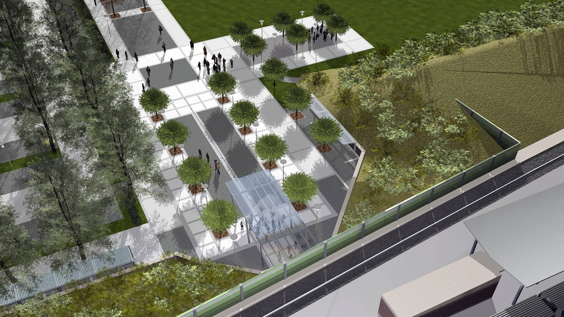 Bahnhofdurchstich Viersen I Stadt Viersen