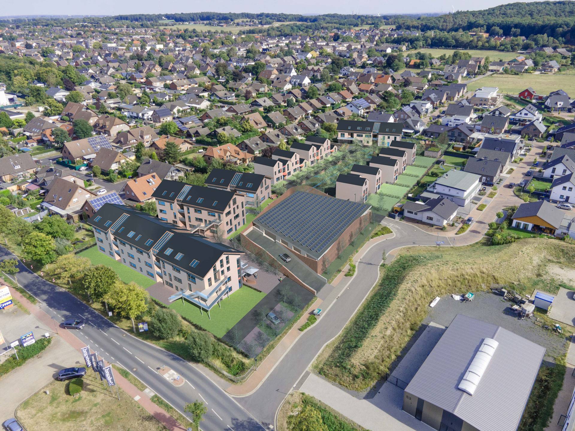 Wettbewerb Stadtquartier in Xanten I Volksbank Immobilien Niederrhein